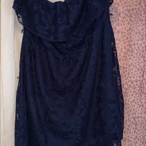 Trixxi strapless dress